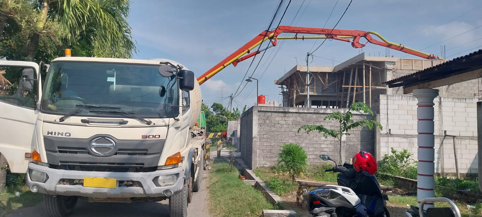 Pengecoran Jalan Beton Rigid Pavement K-350 Nganjuk